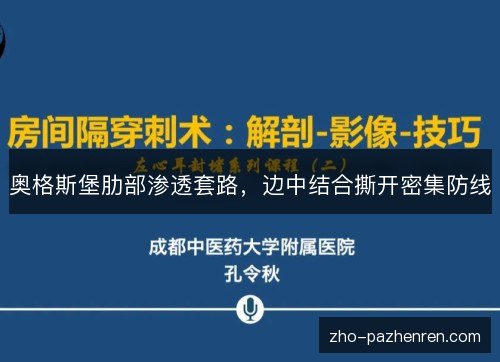奥格斯堡肋部渗透套路，边中结合撕开密集防线